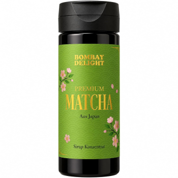 Bombay Delight Premium Matcha Sirup Konzentrat 270 ml